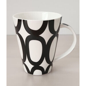 French Bulls Black & White Geometric Mug Only (P20)